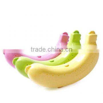 Cute 3 Colors Fruit Banana Protector Box Holder Case Lunch Container Storage photo-2