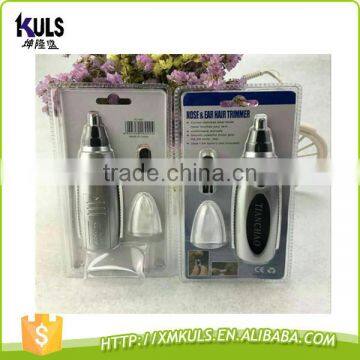 HK Best Selling Portable Men Electric Ear and Nose Hair Trimmer