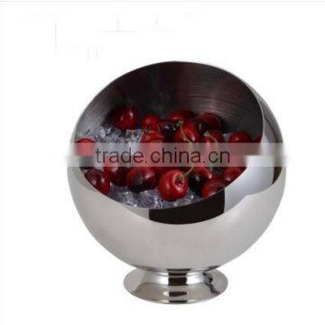 Stainless Steel Double Wall Round Bowl Set Stainless Steel Mixing Bowls photo-3