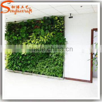 Man-made Artificial Grass Wall Plastic Artificial Plants Wall Customized Artificial Plants Wall photo-6