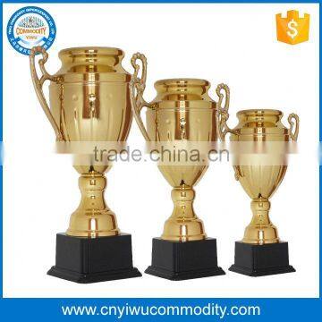 triangular laser engraved trophy,school award trophy,plastic and metal trophy supply