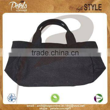 12 Oz Dyed Canvas Hand Bag With Web Handles & With Stripe Lining Inside the Bag photo-6