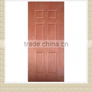 Plywood Molded Natural Okoume Veneered Door Skin photo-2