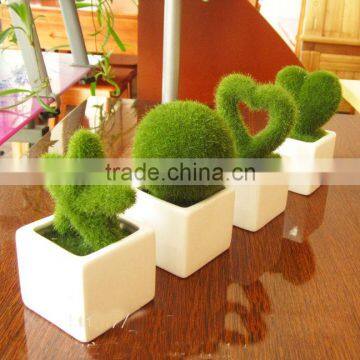 Valentine Day Gifts Birthday Present Flocking Lovely Tree Artifical Flowers for Sweetheart photo-3