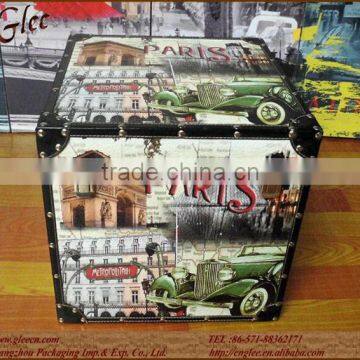 Beauty Large Wooden Storage Box Trunk Box photo-2