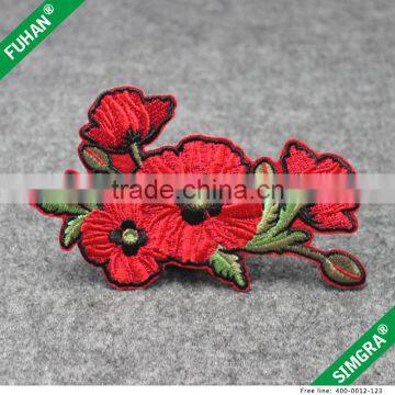 Sew-on DIY Flower Embroidery Patch for Clothing photo-2