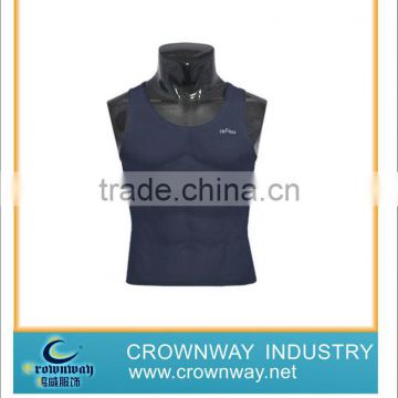 sleeveless Sexy Mens Base Layer Sport Top/active top