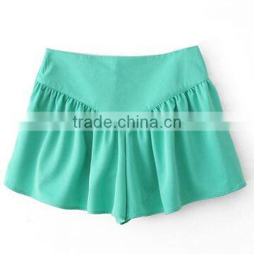 2015 New Arrival Best Price High Quality Trendy Fashion Girls Ruffle Shorts photo-2