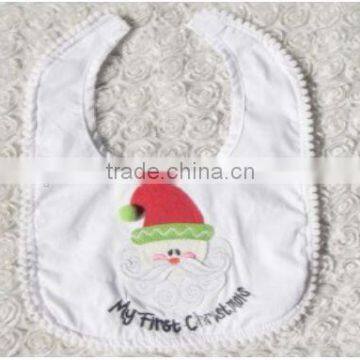 China Wholesale Cotton Best Christman Baby Bibs, Baby Waterproof Bib photo-2