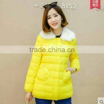 GZY Coat Female Winter Model Wholesale Guangzhou Anti-static South East Asia 2017 Stock Comfortable Cheapest Delivery 2017 photo-2