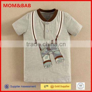 2015 Summer Wholesale High Quality mom and bab Tshirt Knitting Design