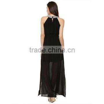 Chiffon Maxi Cocktail Dresses Mint Long Dress New Style Dress Lady photo-2