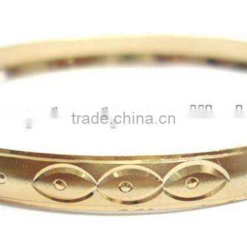 6 mm Gold Plated Bangles,Yellow Gold Bangles,Three Tone Bangles.White Gold Bangles.