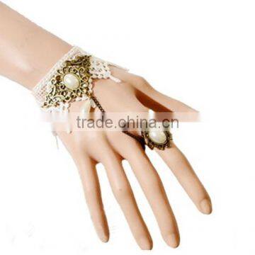 Lace Bracelet Ring Sets Antique Women Jewelry Set Wholesale photo-2