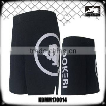 Martial Arts Wear with non-slip rubber waistband mens crossfit shorts