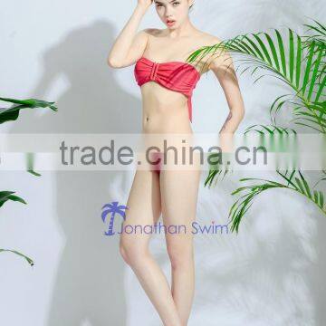 2017 Women's Sexy Bandeau U Bra Nice Color Nylon Spandex Bikini. photo-5