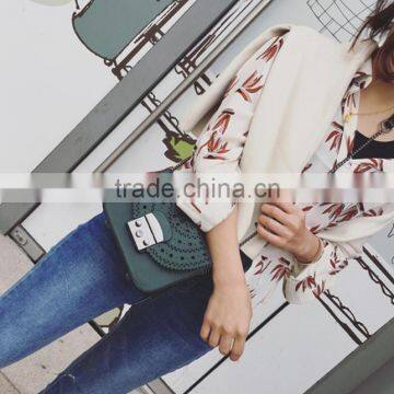 Zm50054b 2017 New Style Bags in Handbags Women Gold Chain pu Learher Bag photo-2