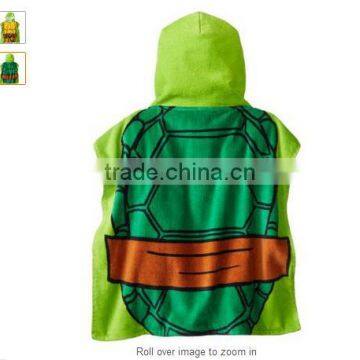 Kids Hooded Towel Poncho Beach Towel With Pattern photo-2