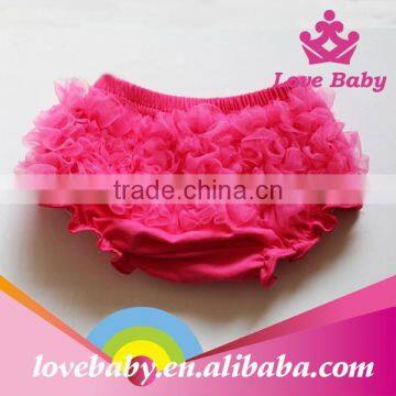 New Fashion Baby Short Underwear Wholesale Newborn Baby Ruffle Red Bloomers photo-6