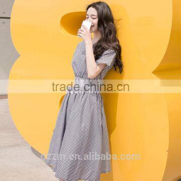 2017 The New Party Clothing Morden Women Dress With Short Sleevess photo-4