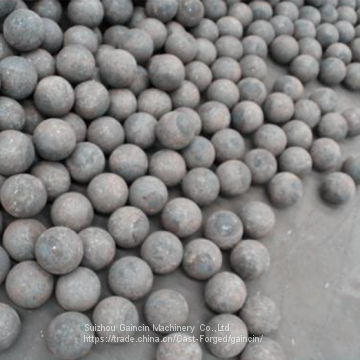 dia.60mm grinding media forged steel ball, grinding media steel balls, dia.60mm,70mm steel forged mill balls