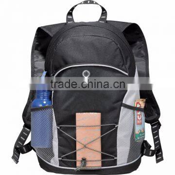 Twister Backpack - Has Zippered Main Compartment, Zippered Front Pocket With Earbud Port Access and Comes With Your Logo. photo-4