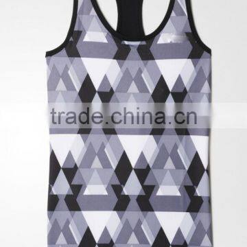 High Quality Body Building Sleevelesss Training Singlet Women Tank Top Yoga photo-3