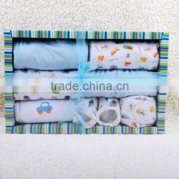 baby 7pcs gift box/baby wear/baby clothing/baby garments