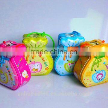 Wholesale promotional handbag shaped metal piggy bank