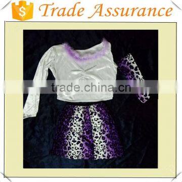 Cosplay Europe Singing Girl Stage Leopard Print Costume Performance