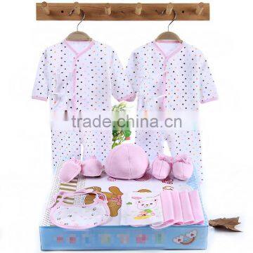 Wholesales Spring Autumn Cotton Printing Baby Clothes Set Wear photo-6