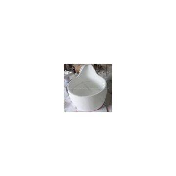 custom acrylic solid surface freestanding corian bathtub