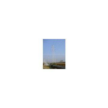 Single circuit transmission tower