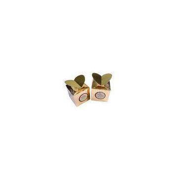 Small Recycled Cardboard Gift Boxes , Glossy Lamination Art Paper Auto-lock Box