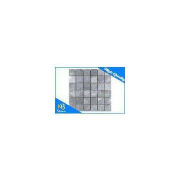 Square Italy Grey Stone Marble Tiles For Bathroom Mosaics Wholesale Home Decoration Material