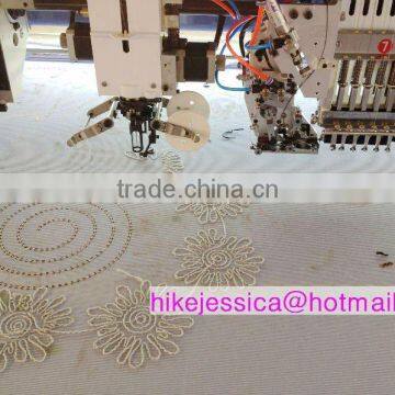 FS-610 10heads cording coiling taping and double sequins mixed computerized embroidery machine