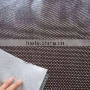 Made in China PU punching leather with brightness for sofa