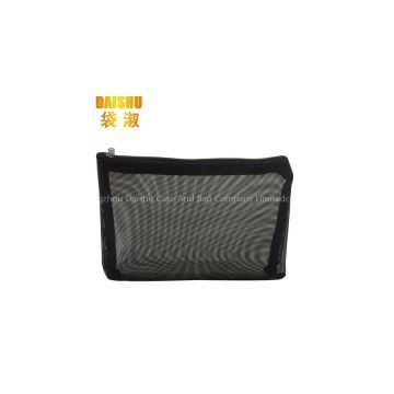 Black Mesh Makeup Pouch