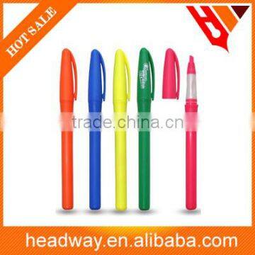 colored gel highlighter pen