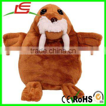 3 in One Quick Flip Reversible Plush Toy Turtle Dolphin Walrus Pop Out Pets Ocean photo-4