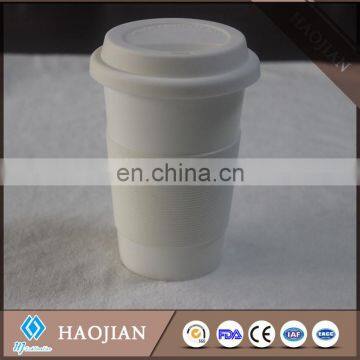 Single wall travel mug with coating for sublimation