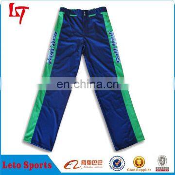 High Quality Custom Sublimation Printed Baseball Pants Fashion Polyester Baseball Uniform Practice Wear photo-4
