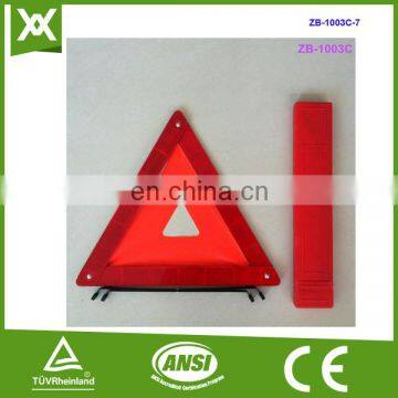 Factory made safety high visibility traffic warn reflective roadway triangle