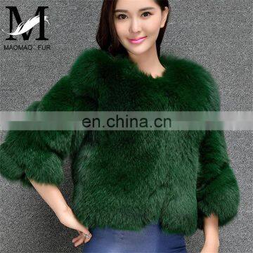 2016 New Factory Price High-Quality Cheap Fox Fur Coat Real Fur Winter Coat photo-4
