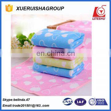 wholesale microfiber printed hair towel for children