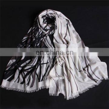 inner mongolia winter warm mercerized wool scarf indian lady print plain woven wool scarves shawl
