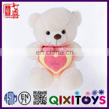 Hot sell plush animal toys cute teddy bear for baby