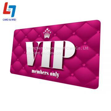 Different Variety VIP/GOLD/SILVER Menbers PVC Card Color With CMYK photo-3