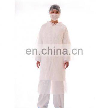 Disposable Plastic PE Visitor Coat photo-3