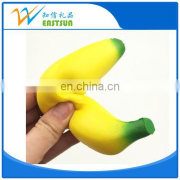 Banana Promotional Kids slow rising toy squishy food toys